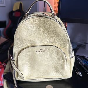 Yellow authentic Kate Spadee backpack